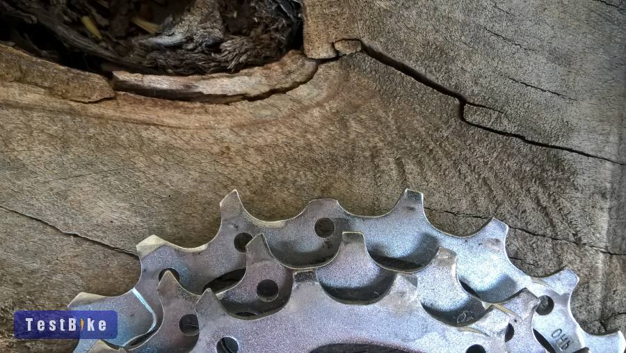 Shimano XT 10-es sor (sérült)