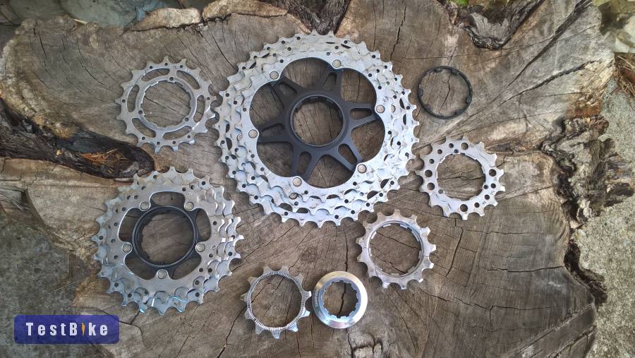 Shimano XT 10-es sor (sérült)