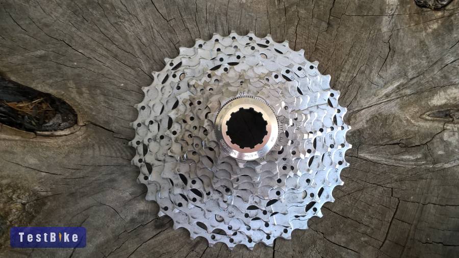 Shimano XT 10-es sor (sérült)