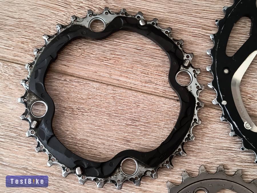 Shimano XT 10 sebességes lánctányèrok