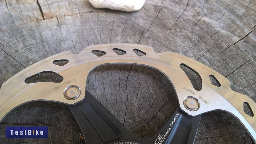 Shimano XT 160-as centerlock féktárcsa