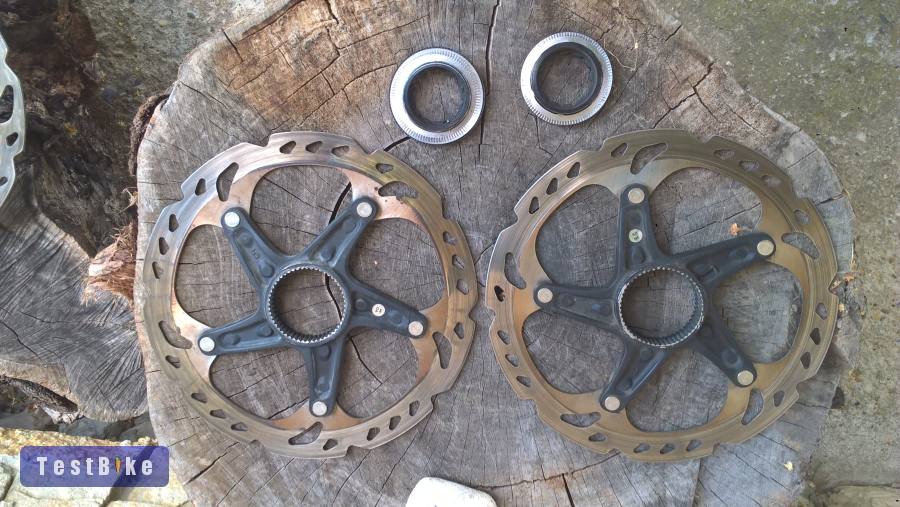 Shimano XT 160-as centerlock féktárcsák