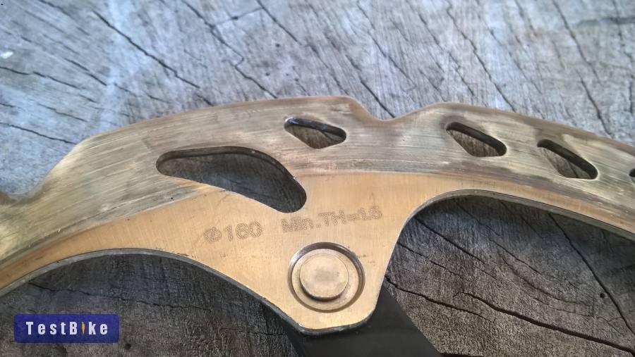Shimano XT 160-as féktárcsa