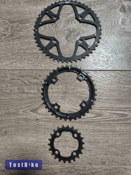 Shimano XT 760/770 Trekking lánctányér szett.