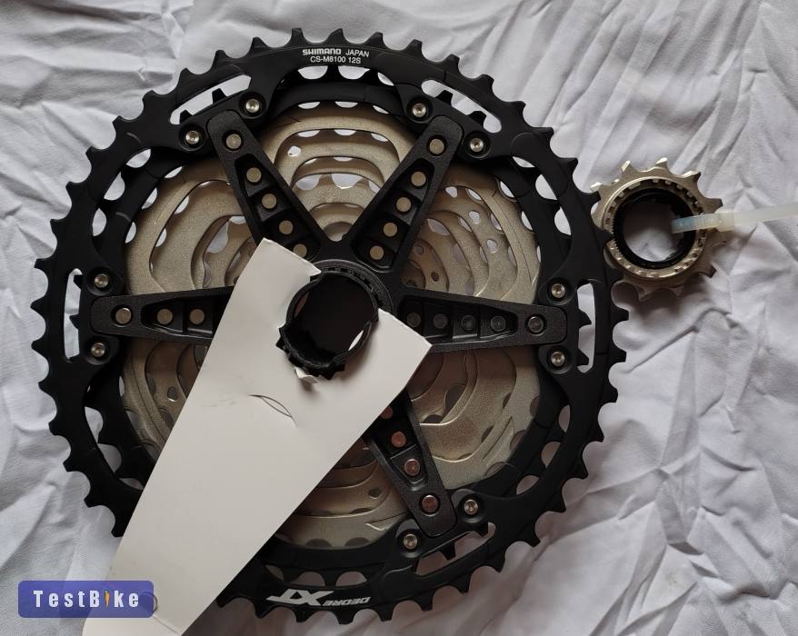 Új Shimano XT CS-M8100 12seb fogaskoszorú, 10-45T