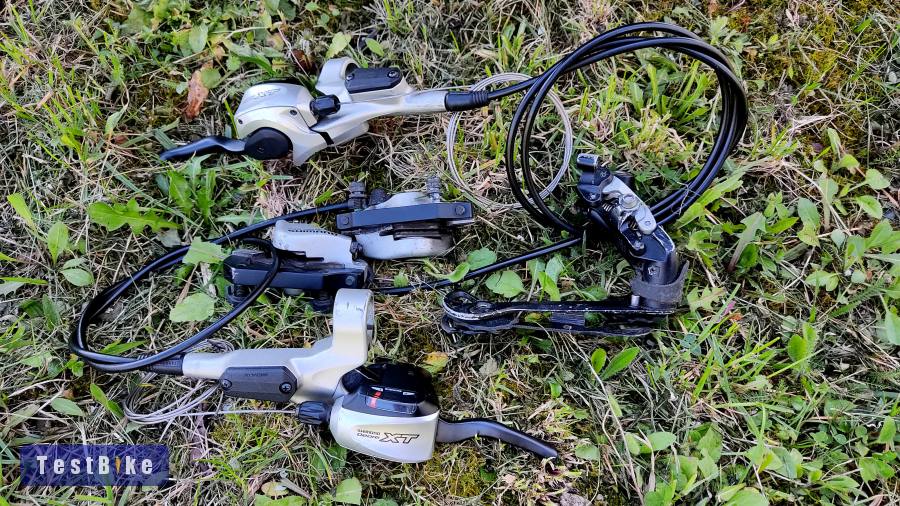 Shimano XT Dual Control hidraulikus fékváltó karok       