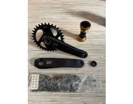 Shimano XT hajtás FC-M8200 + XT lánctányér + XTR lánc 