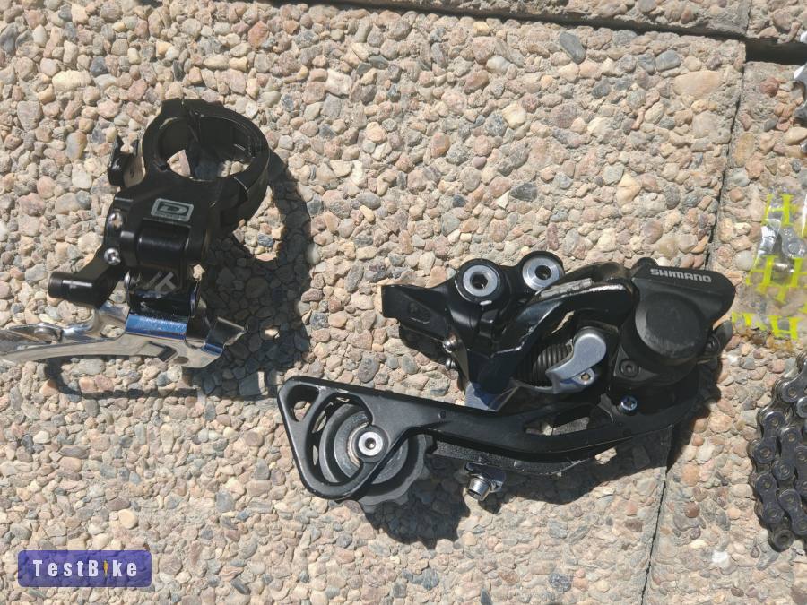 Shimano XT hajtás szett 