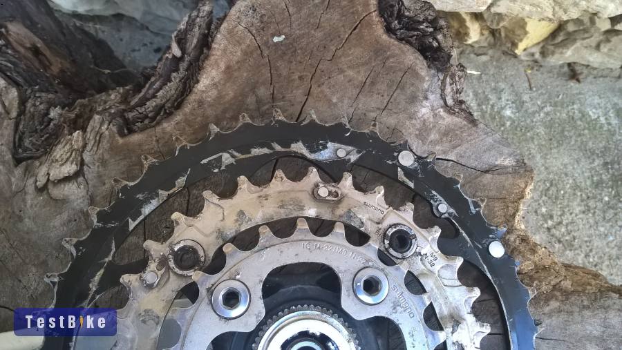 Shimano XT hajtókar középrésszel