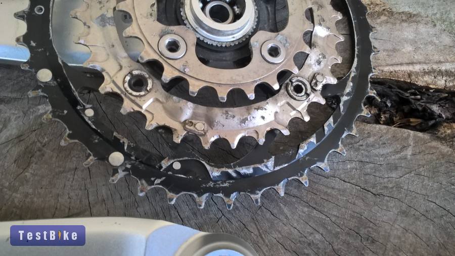 Shimano XT hajtókar középrésszel