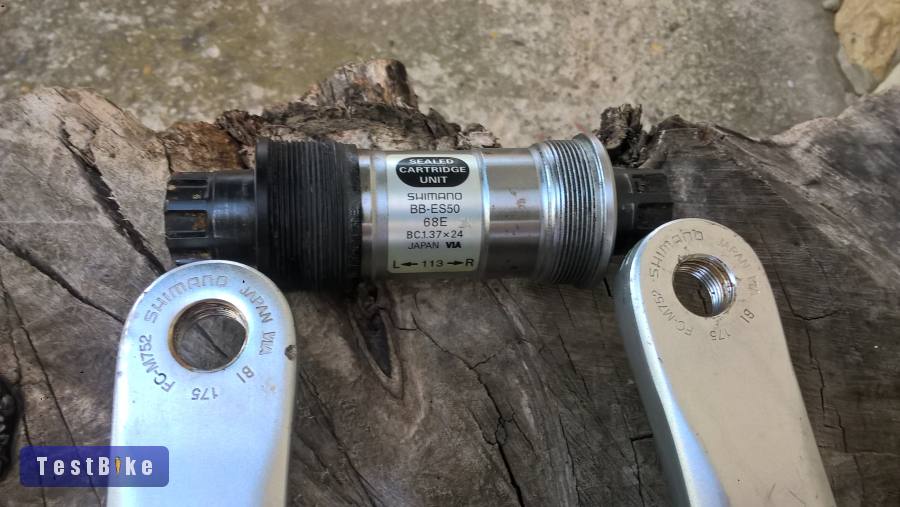 Shimano XT hajtókar középrésszel