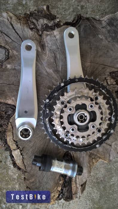 Shimano XT hajtókar középrésszel