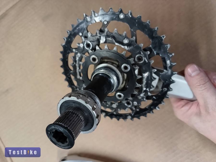 Shimano XT integrált hajtómű 3x9