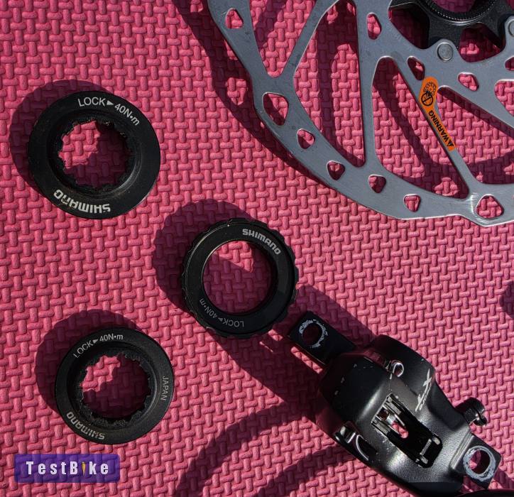 Shimano XT M775, új betétekkel, friss szervizzel és tárcsákkal