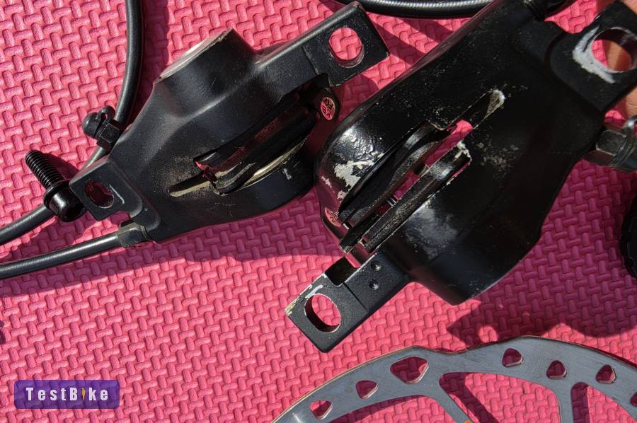 Shimano XT M775, új betétekkel, friss szervizzel és tárcsákkal