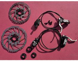 Shimano XT M775, új betétekkel, friss szervizzel és tárcsákkal
