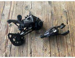 Shimano XT M8100 hátsó váltó + XT váltókar.