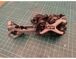 Shimano XT RD-M772, 6/7/8/9-es hátsó váltó, iparis új görgőkkel
