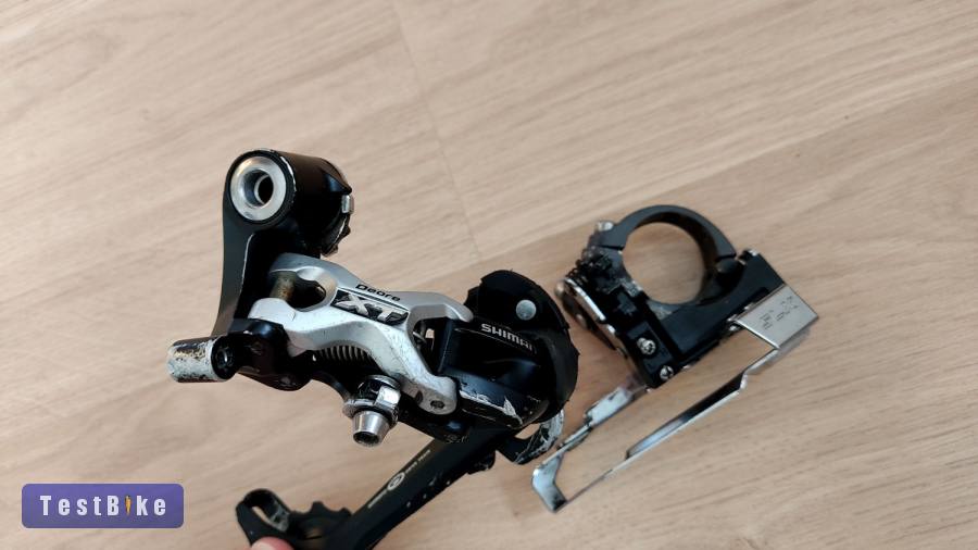 Shimano XT SLX mtb első-hátsó váltó 3x9 seb.