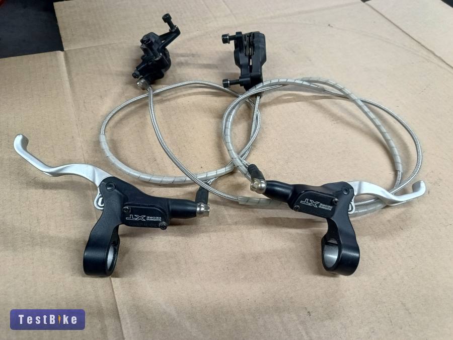 Shimano XT tárcsafék 4 dugattyús