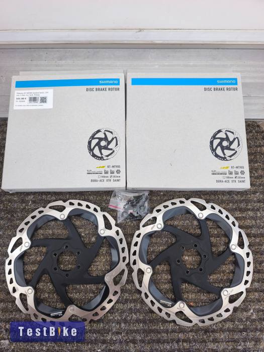 Shimano XTR / Saint féktárcsa 203mm 6 csavaros Ice-Tech Free