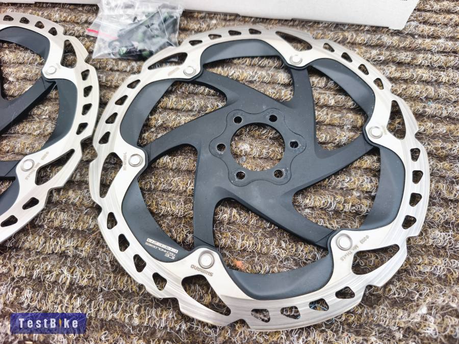 Shimano XTR / Saint féktárcsa 203mm 6 csavaros Ice-Tech Free