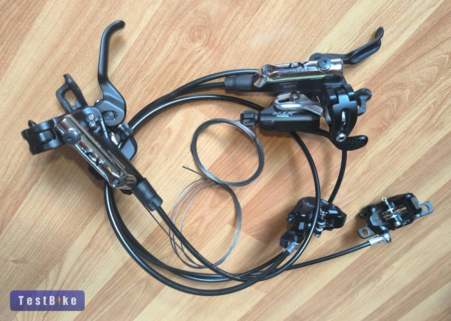 Shimano XTR 2/3x10 váltókarok Deore XT hidraulikus fékkel