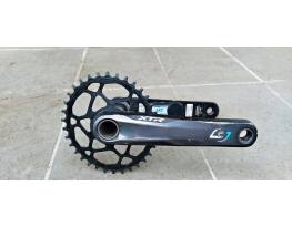 Shimano XTR 9100 kétoldali wattmérős hajtókar
