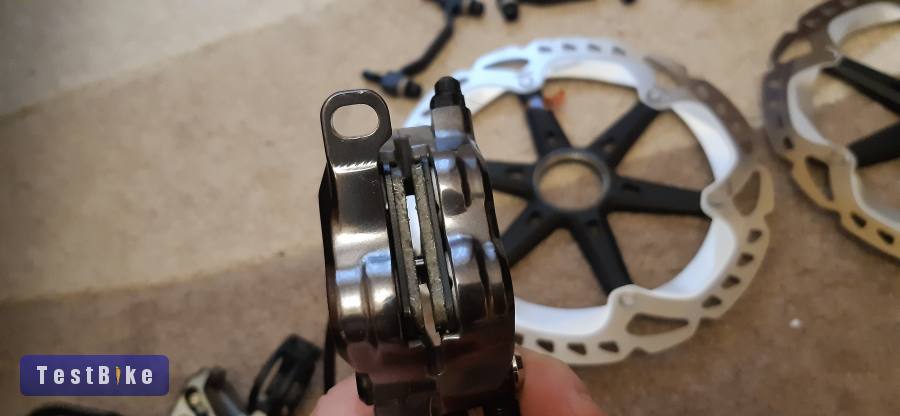 Shimano XTR 9120 - 4 dugós új komplett fékszett eladó 