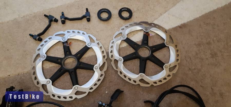 Shimano XTR 9120 - 4 dugós új komplett fékszett eladó 