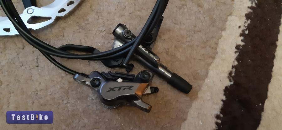 Shimano XTR 9120 - 4 dugós új komplett fékszett eladó 