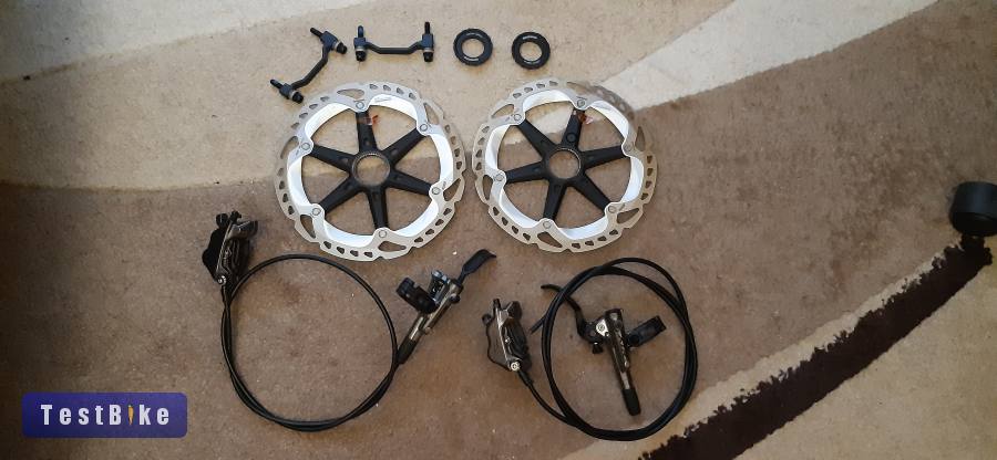 Shimano XTR 9120 - 4 dugós új komplett fékszett eladó 