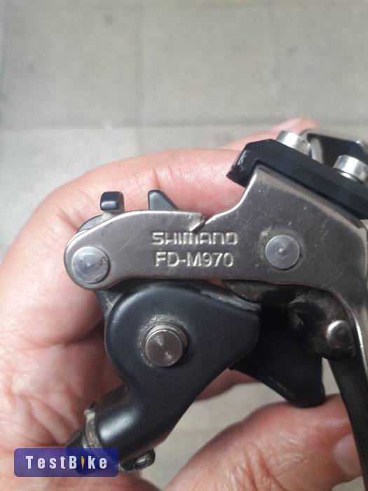 Shimano XTR 970 konzolos első váltó E-Type