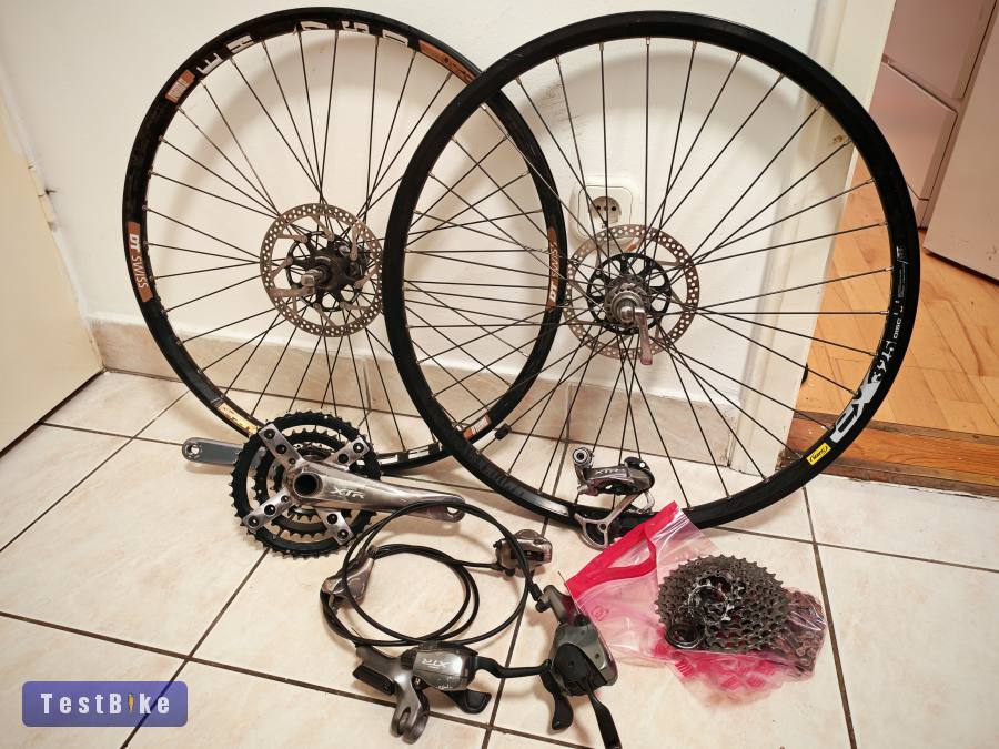 Shimano XTR agyas kerékszett