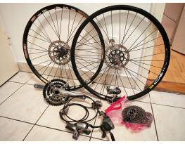 Shimano XTR agyas kerékszett