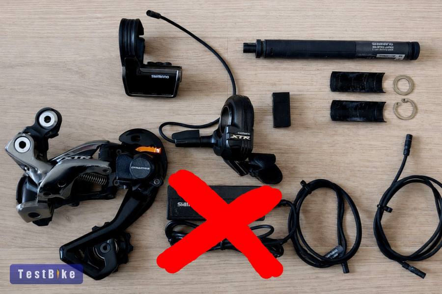 Shimano XTR Di2 1x11 seb. elektromos váltás