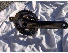 Shimano XTR FC-M9000 2x11 hajtókar