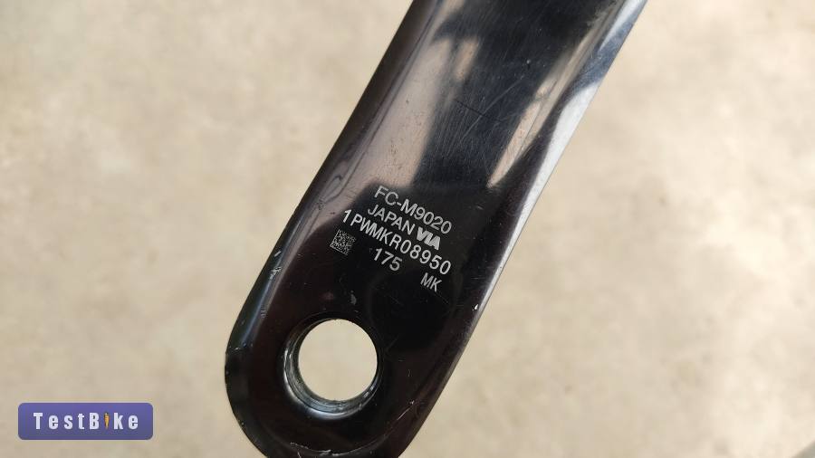 Shimano XTR FC-M9020, made in Japan integrált Mtb hajtómű.