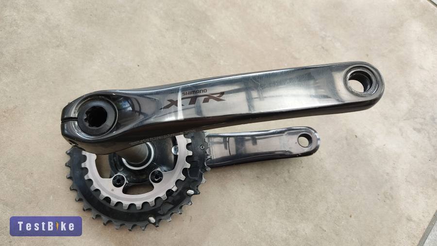 Shimano XTR FC-M9020, made in Japan integrált Mtb hajtómű.