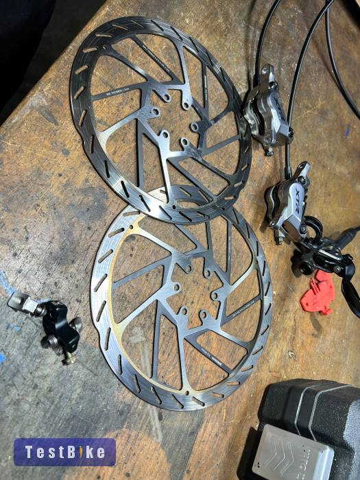 Shimano XTR fékszett tárcsákkal