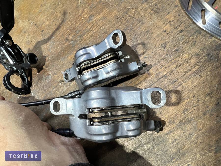 Shimano XTR fékszett tárcsákkal