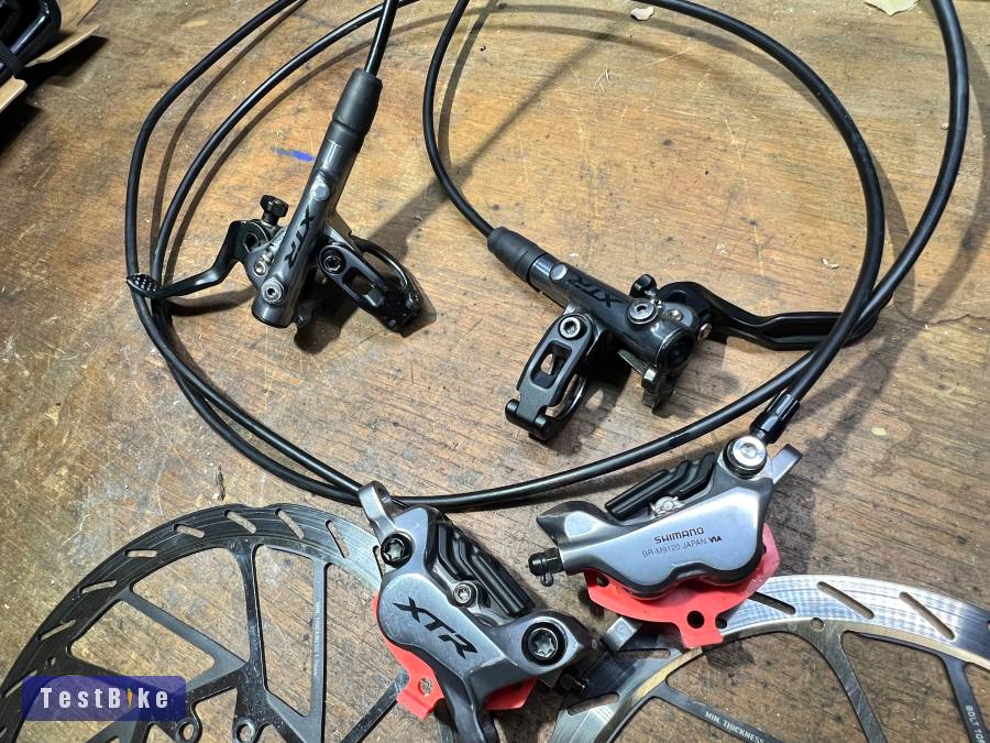 Shimano XTR fékszett tárcsákkal