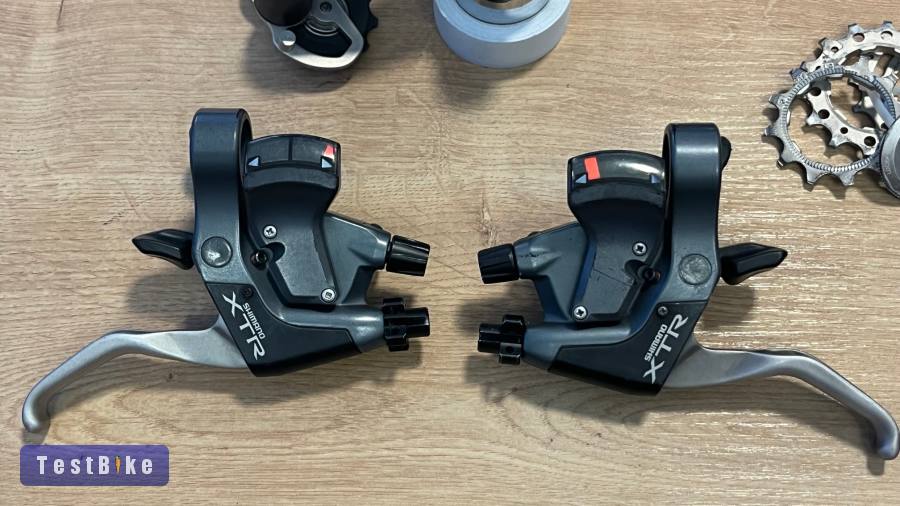 Shimano XTR M950 / M951 e-h váltók, fékváltókar, fogsor 8s.