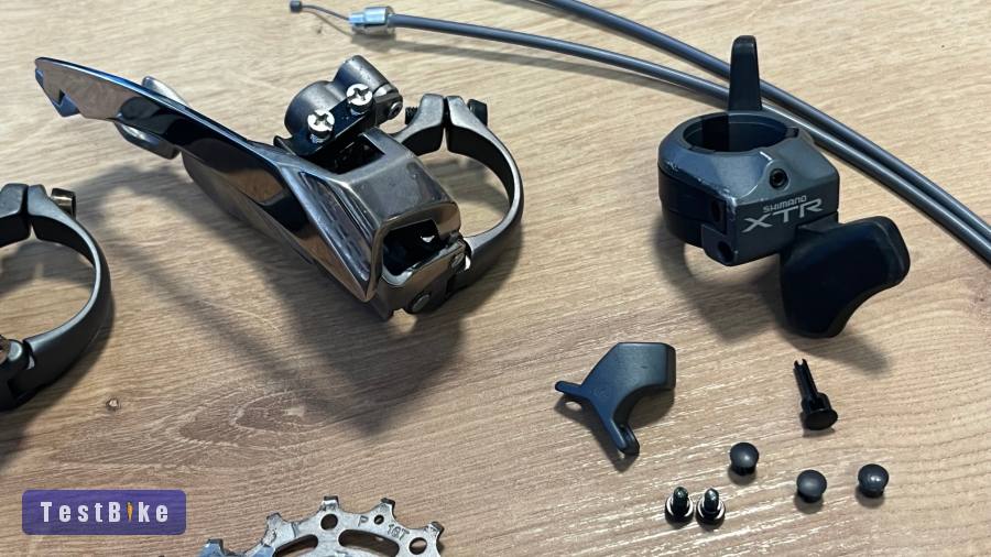 Shimano XTR M950 / M951 e-h váltók, fékváltókar, fogsor 8s.
