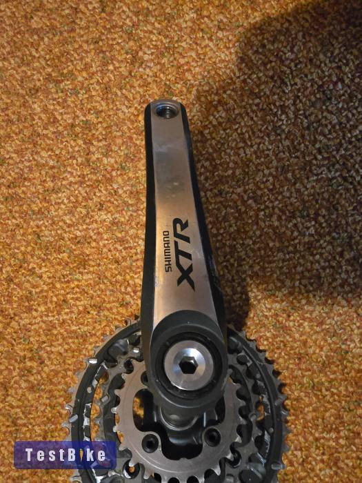 Shimano XTR M975 hajtómű, 175mm