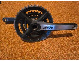 Shimano XTR M975 hajtómű, 175mm