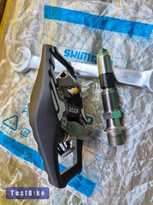 Új Shimano xtr tengely/pedáltest jobbos