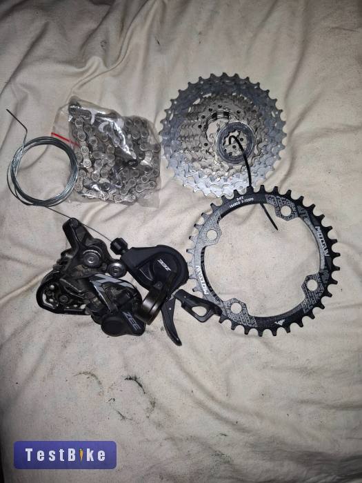 Shimano zee hajtás szett