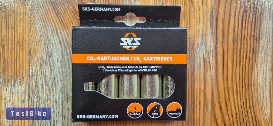 SKS CO2 patron menet nélkül 5x16g új