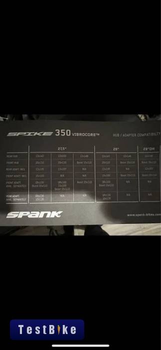 Spank 350 Vibrocore Boost 29” kerékszett